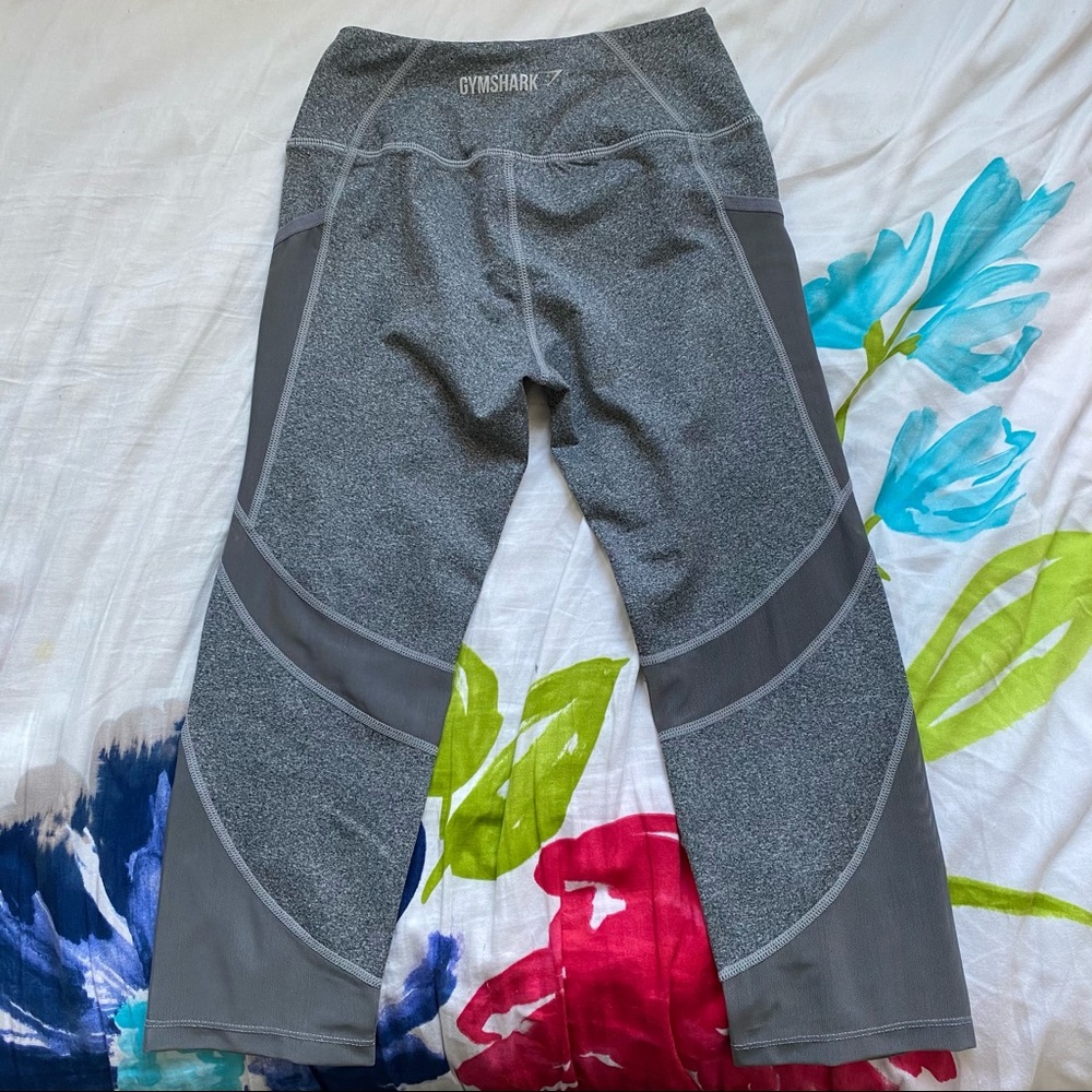 SOLD GYMSHARK HIGH WAISTED SLEEK SCULPTURE CROP LEGGING - Picture 5 of 13